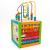 Cub activitati educative, centru multifunctional, 5 in 1, jucarie interactiva din lemn MultiMark GlobalProd