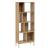 Biblioteca 5Five Tasso cu 5 rafturi, PAL, 63x30x159 cm, bej Household NewTrend
