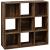 Biblioteca Mix n Modul Ceda cu 9 compartimente, PAL, 101x32x101 cm, maro Household NewTrend