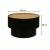 Masuta cafea Atmosphera Enola cu spatiu depozitare, MDF, 55x38 cm, negru Household NewTrend