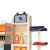 Bucatarie copii, abur rece, efecte sonore si lumini, circuit inchis robinet apa, 65 piese, 93x71x28 cm MultiMark GlobalProd