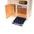 Bucatarie copii, abur rece, efecte sonore si lumini, circuit inchis robinet apa, 65 piese, 93x71x28 cm MultiMark GlobalProd