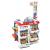 Set supermarket, 24 accesorii, lumini, efecte sonore, carucior cumparaturi, casa de marcat, 82x50x44 cm MultiMark GlobalProd