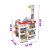 Set supermarket, 24 accesorii, lumini, efecte sonore, carucior cumparaturi, casa de marcat, 82x50x44 cm MultiMark GlobalProd