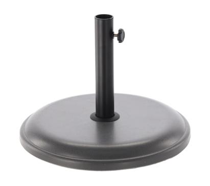 Suport baza pentru umbrele de gradina, din beton, 45 cm diametru, 16kg, gri Household NewTrend