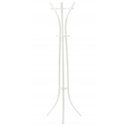 Cuier hol metalic 170 cm, design minimalist, alb Household NewTrend