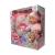 Papusa interactiva, bebelus care bea apa si face pipi, 6 accesorii, biberon, olita, 35 cm MultiMark GlobalProd