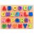 Puzzle educativ din lemn, literele alfabetului, 26 piese multicolore, litera 3x3,5 cm MultiMark GlobalProd