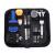Trusa reparat ceasuri, 13 piese, set unelte si accesorii, organizator cu fermoar MultiMark GlobalProd