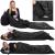 Sac de dormit tip mumie, cu geanta de transport, 220x80cm, 0-15grade, negru Household NewTrend