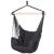 Hamac tip leagan suspendat pentru casa sau gradina, gri inchis cu perne, 130x100cm, 150kg Household NewTrend