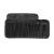 Set 24 pensule profesionale pentru make-up, par sintetic, husa piele ecologica, negru MultiMark GlobalProd