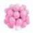 Set 100 baloane petrecere, material latex, forma ovala 30 cm culoare roz MultiMark GlobalProd