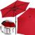 Umbrela terasa gradina, cu manivela si inclinare, diametru 250cm, Rosu Household NewTrend
