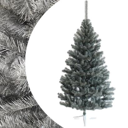 Brad artificial imperial grey 180 cm – 69 ramuri, 333 ace – coroana bogata si uniforma MultiMark GlobalProd