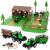 Set de joaca ferma cu utilaje agricole si animale, 102 piese, 54 x 62 x 20 cm MultiMark GlobalProd