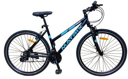 Bicicleta dama 700c hibrid, munte, oras, 21 viteze shimano, v-brake, cadru 17 inch aluminiu MultiMark GlobalProd