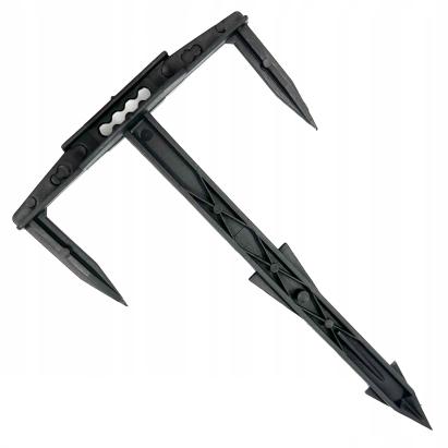 Cui fixare folie agrotextil straturi, lungime 17 cm, latime 10 cm, negru MultiMark GlobalProd