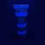 Vopsea glow uv albastru neon, formula non-toxica, pentru body painting, recipient 25 ml MultiMark GlobalProd