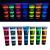 Set 7 culori vopsea glow uv neon, 25 ml/culoare, pentru corp si fata, pe baza de apa MultiMark GlobalProd