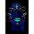 Set 7 culori vopsea glow uv neon, 25 ml/culoare, pentru corp si fata, pe baza de apa MultiMark GlobalProd