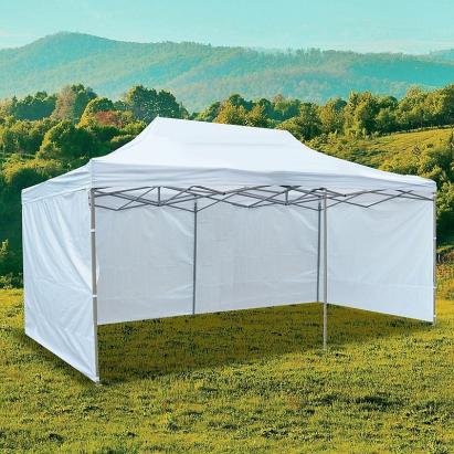 Cort de gradina quick tent, pliabil, 6x3x3 m, pavilion 3 pereti, inaltime reglabila, montare rapida MultiMark GlobalProd
