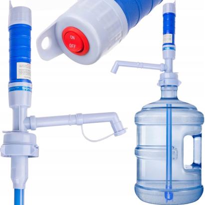 Pompa electrica de apa, pentru bidon de 17-20 litri, buton on/off, abs MultiMark GlobalProd