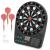 Joc mini darts cu afisaj electronic, 2-8 jucatori, 3 sageti, efecte sonore, 18x3x26 cm MultiMark GlobalProd