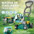Masina tuns iarba de jucarie, efecte sonore, lumini, 30x25.4x50 cm MultiMark GlobalProd