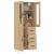 Dulap înalt, stejar sonoma, 69,5x34x180 cm, lemn compozit GartenMobel Dekor