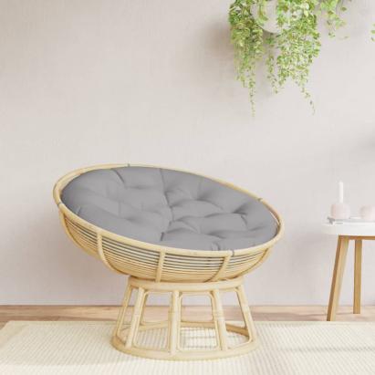 Pernă rotundă gri, Ø 100 x11 cm, țesătură Oxford GartenMobel Dekor