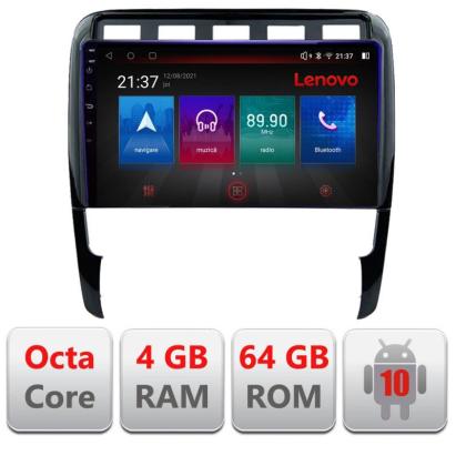 Navigatie Porsche Cayenne 2002-2011 E-443 Octa Core cu Android Radio Bluetooth Internet GPS WIFI DSP 4+64GB 4G RESIGILAT CarStore Technology