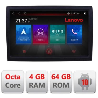 Navigatie Fiat Ducato 2006- E-DUCATO Octa Core cu Android Radio Bluetooth Internet GPS WIFI DSP 4+64GB 4G RESIGILAT CarStore Technology