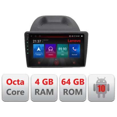 Navigatie Ford Fiesta E-256 Octa Core cu Android Radio Bluetooth Internet GPS WIFI DSP 4+64GB 4G RESIGILAT CarStore Technology