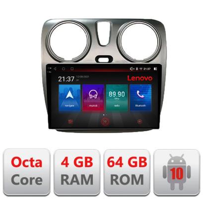 Navigatie dedicataDacia Dokker Android radio bluetooth internet DSP 8Core 4 GB ram carplay android auto 360 RESIGILAT CarStore Technology