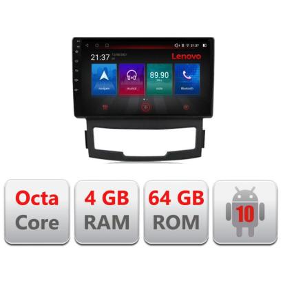 Navigatie Ssangyong Korando 2011- E-159 Octa Core cu Android Radio Bluetooth Internet GPS WIFI DSP 4+64GB 4G RESIGILAT CarStore Technology