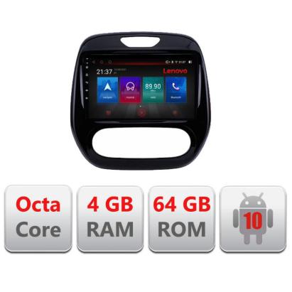 Navigatie Renault Captur E-CAPTUR Octa Core cu Android Radio Bluetooth Internet GPS WIFI DSP 4+64GB 4G RESIGILAT CarStore Technology