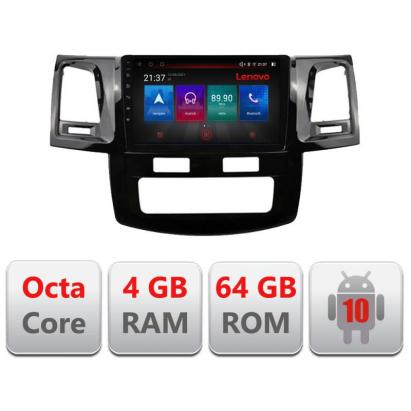 Navigatie Toyota Hilux 2008-2014 E-143 Octa Core cu Android Radio Bluetooth Internet GPS WIFI DSP 4+64GB 4G RESIGILAT CarStore Technology
