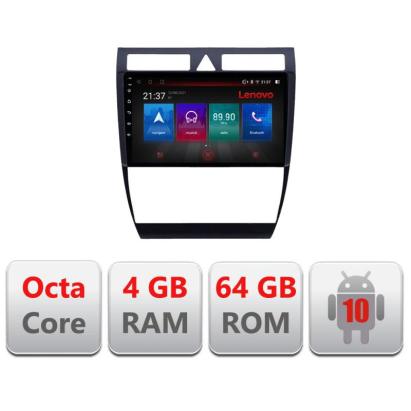 Navigatie Audi A6 E-102 Octa Core cu Android Radio Bluetooth Internet GPS WIFI DSP 4+64GB 4G RESIGILAT CarStore Technology