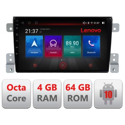 Navigatie Suzuki Grand Vitara Old E-053 Octa Core cu Android Radio Bluetooth Internet GPS WIFI DSP 4+64GB 4G RESIGILAT CarStore Technology