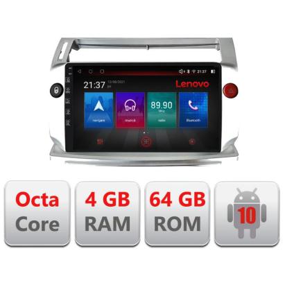 Navigatie Citroen C4 E-088 Octa Core cu Android Radio Bluetooth Internet GPS WIFI DSP 4+64GB 4G RESIGILAT CarStore Technology