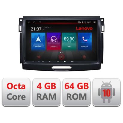 Navigatie Ford Ranger 2015-2019 E-574 Octa Core cu Android Radio Bluetooth Internet GPS WIFI DSP 4+64GB 4G RESIGILAT CarStore Technology