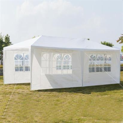 Cort gradina 3x6 m, cadru din otel, pavilion impermeabil, ferestre laterale MultiMark GlobalProd