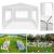 Cort pentru gradina 3x3 m, pavilion 3 pereti cu ferestre laterale, cadru de otel, impermeabil, 85g/mp MultiMark GlobalProd