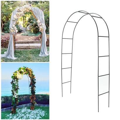 Pergola gradina, arcada metalica pentru flori, 240x140x37 cm MultiMark GlobalProd