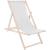 Sezlong pliabil din lemn de fag, autoasamblare, 120kg, gri deschis Household NewTrend