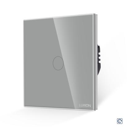 Intrerupator Simplu cu Revenire Curent Continuu 12/24V cu Touch din Sticla LUXION SmartElectro IntelligentHouse