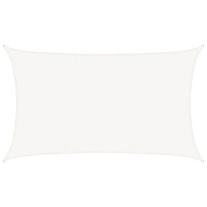 Pânză parasolar, alb, 5x8 m, HDPE, 160 g/m² GartenMobel Dekor