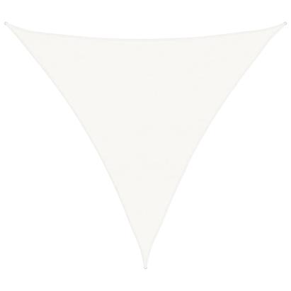 Pânză parasolar, alb, 6x6x6 m, HDPE, 160 g/m² GartenMobel Dekor