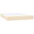 Pat box spring cu saltea, crem, 140x200 cm, textil GartenMobel Dekor